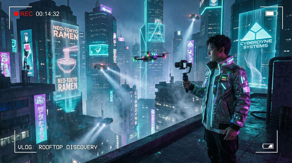 小小绘城市探索vlog视频